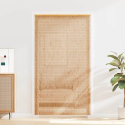 Insect Door Curtain Bamboo 90x200cm Elegant Fly Screen Multi Patterns