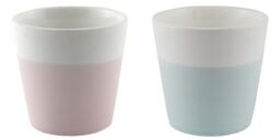 Yankee Candle Votive Holder Set 2 Pastel Votive Holders Blue And Pink