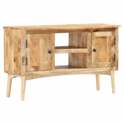 Solid Mango Wood Sideboard Tv Cabinet Hifi Stand Lowboard Console