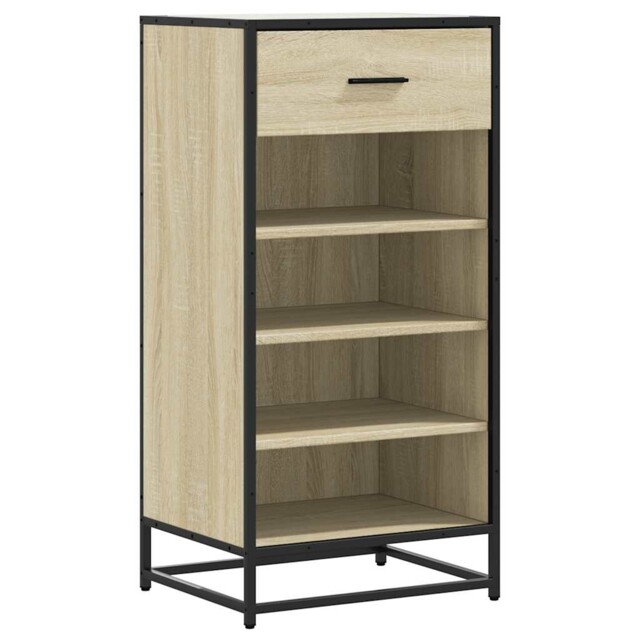 Shoe Rack Shoe Cabinet Shoe Storage Shelf Hall Cupboard Engineered
