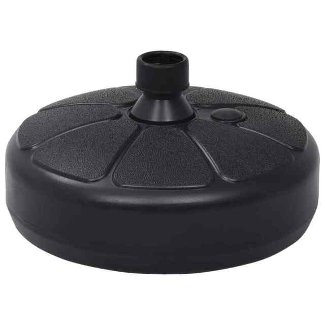 Umbrella Base Sand/water Filled 15 L Black Vidaxl