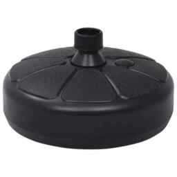 Umbrella Base Sand/water Filled 15 L Black Vidaxl