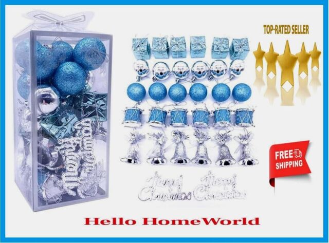Premier Gredia Christmas Tree Decorations Bauble Balls Set 32pcs