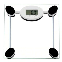 Glass Lcd Digital Electronic 130kg Lb Weighing Body Scales Bathroom