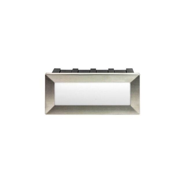 Integral Led Outdoor Brick Recessed Wall Light 3.8w 3000k Warm White