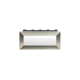 Integral Led Outdoor Brick Recessed Wall Light 3.8w 3000k Warm White