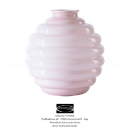 Venini - Deco Vase - Pink Cipria - H 18 Cm - Code 707.08 - Retailer