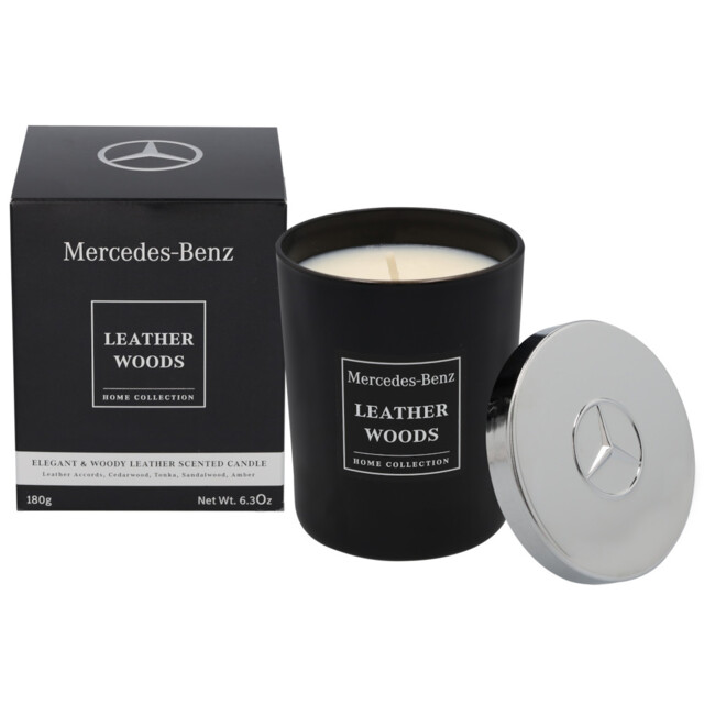 Genuine Mercedes-benz Scented Candle Leather Woods 180 B66959754