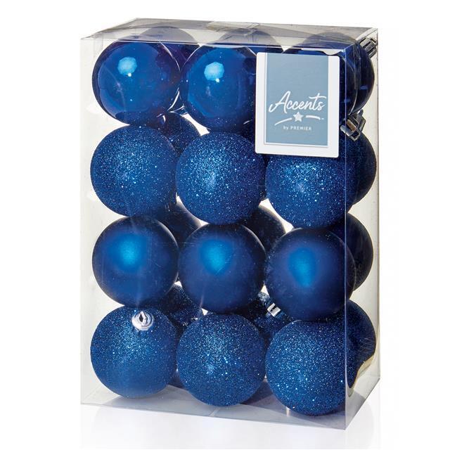 Premier 25 X 60mm Midnight Blue Multi Finish Balls