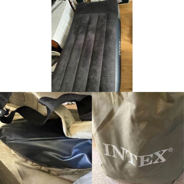 Gatarn Single Size Air Bed Inflatable Air Mattress Built-in Electric