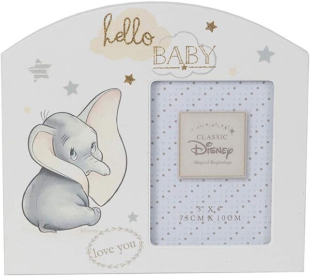 Disney Dumbo Hello Baby Photo Frame 3x4 Inch