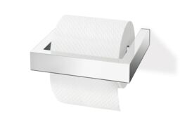 Zack Linea Polished Stainless Steel Toilet Roll Holder 40031