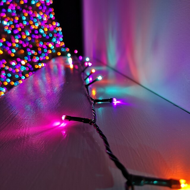 360 Led 28.7m Premier Christmas Outdoor Multi Function Timer Lights In