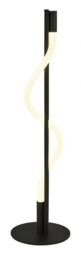 Table Light Black Serpent Led Matt Searchlight 57212bk