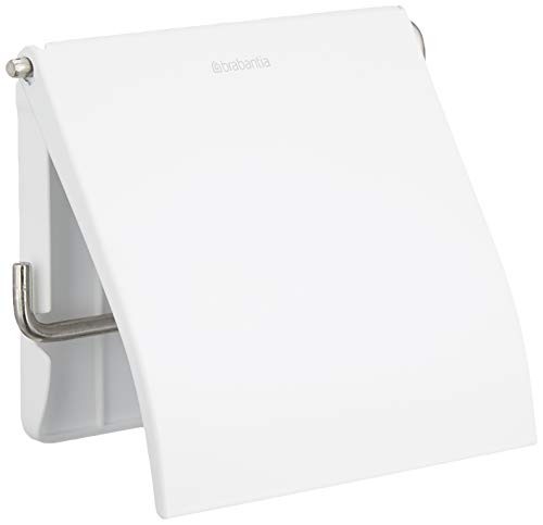 Brabantia Toilet Roll Holder - White, 20 X 8 X 6 Cm