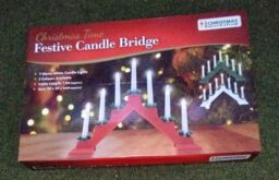 45cm Bright Led Light-up Metallic Merry Christmas Silhouette Christmas