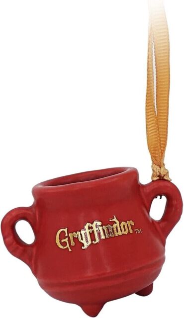 Harry Potter Hanging Decorations - Gryffindor Cauldron Shaped Xmas