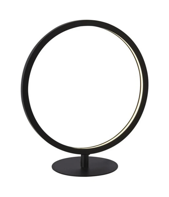 Table Light Black Cirque Led Matt Searchlight 25771-1bk