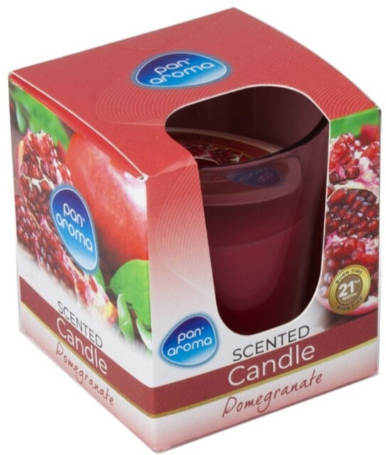 Pan Aroma Glass Jar Scented Candle Air Freshener Home Office -