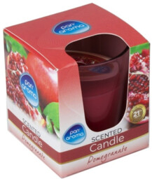 Pan Aroma Glass Jar Scented Candle Air Freshener Home Office -