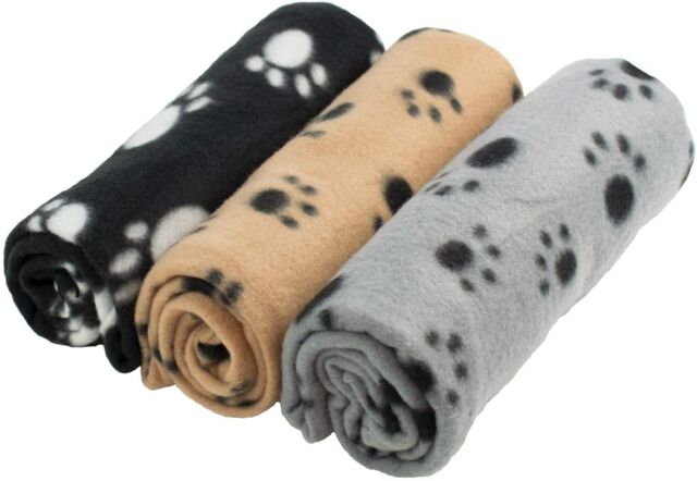 Large Pet Blankets X3 Washable Soft Dog Cat Fleece Blanket Puppy