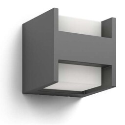 Arbour Anthracite Wall Light Wall Lamp Exterior Led 2x 4.5w Ww
