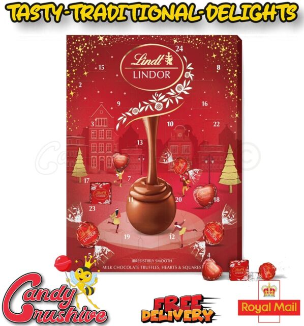 Lindt Lindor Milk Chocolate Christmas Advent Calendar 300g