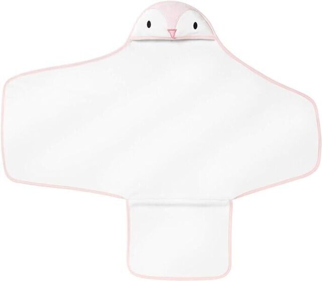 Tommee Tippee Splashtime Newborn Swaddle Towel 0-6m Penny The Penguin