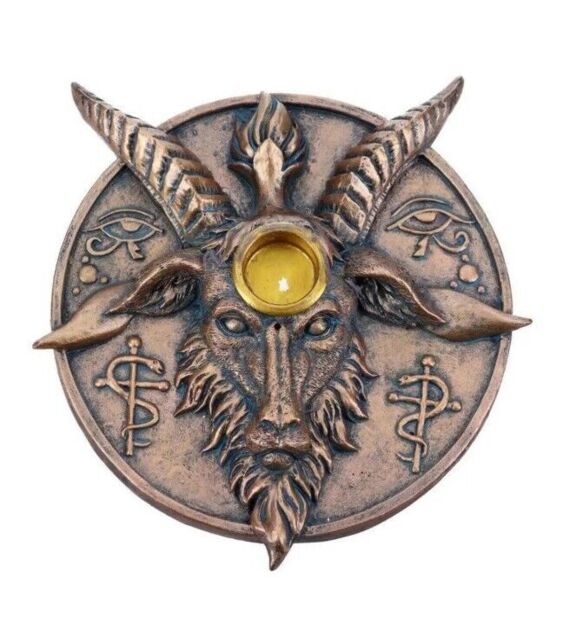 Nemesis Now - Baphomet's Prayer - Incense And Candle Holder 12.6cm