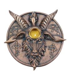 Nemesis Now - Baphomet's Prayer - Incense And Candle Holder 12.6cm