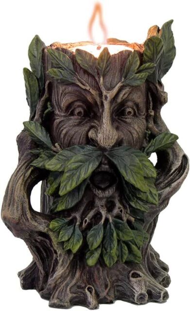 Nemesis Now Wildwood Tealight Holder 18cm Brown