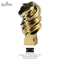 Rosenthal - Vase Squall 32 Cm Color Gold Titanized - Retailer
