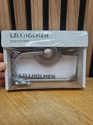 Boxed Ikea Lillholmen Toilet Roll Holder.stainless Steel. Discontinued