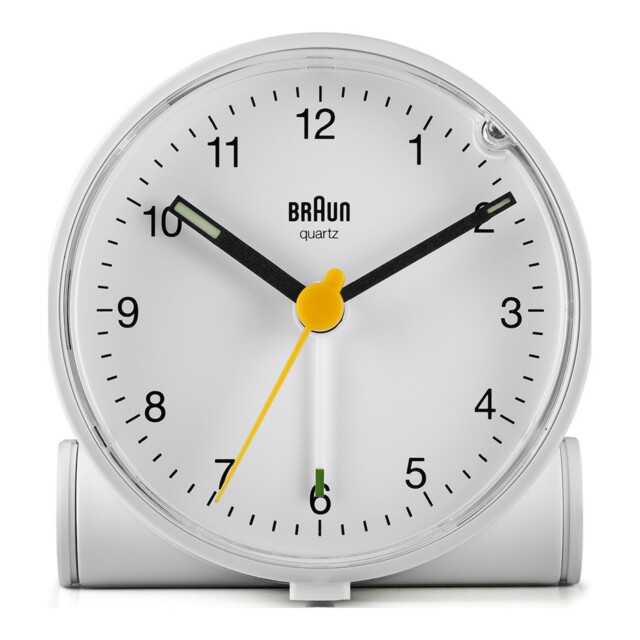 Braun Bc01w Classic Alarm Clock