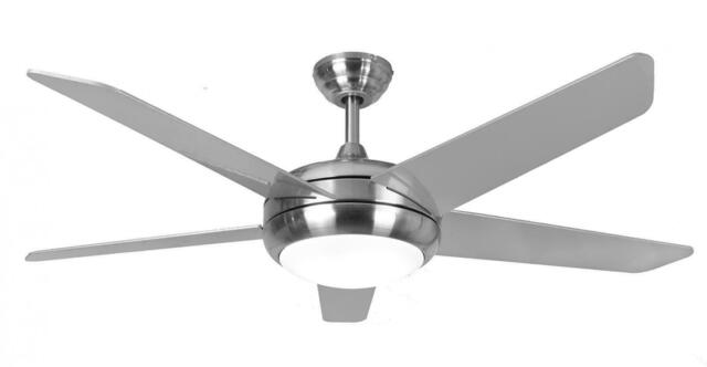 "Fantasia Eurofan Neptune 54"" In Brushed Nickel Ceiling Fan With Led"