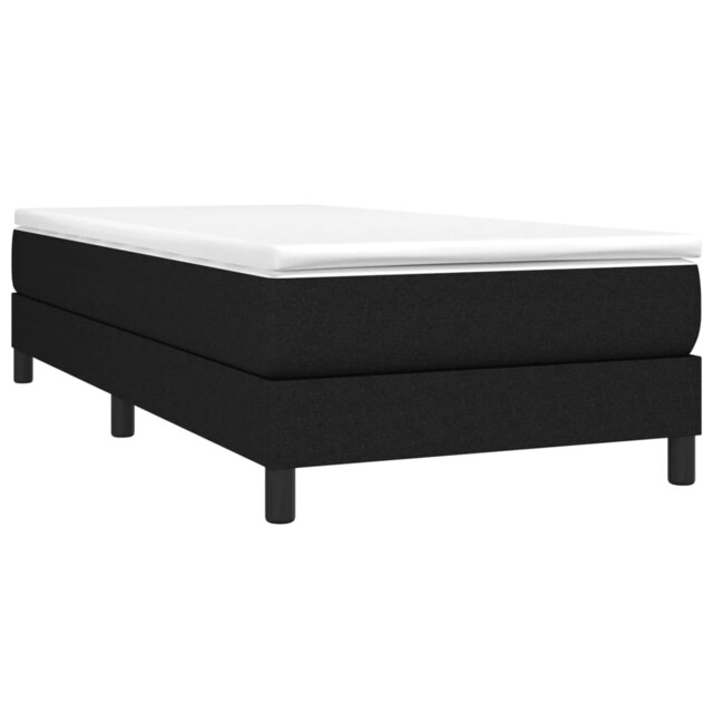 Box Spring Bed Frame Mattress Foundation Upholstered Bed Base Fabric