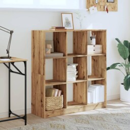 Engineered Wood Modern Bookcase,102x32x108cm, Storage Display Shelving