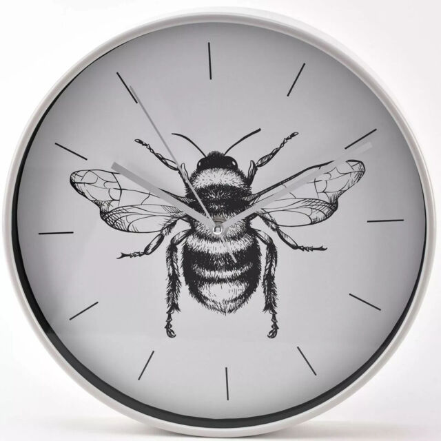 Hestia Bumblebee Clock 30cm