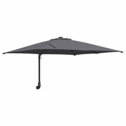 Garden Parasol Polyester And Steel Outdoor Umbrella Patio Shade