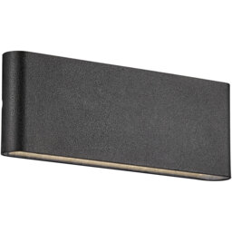 Nordlux 2118181003 Kniver Outdoor Wall Light Led Black Elegant & Slim