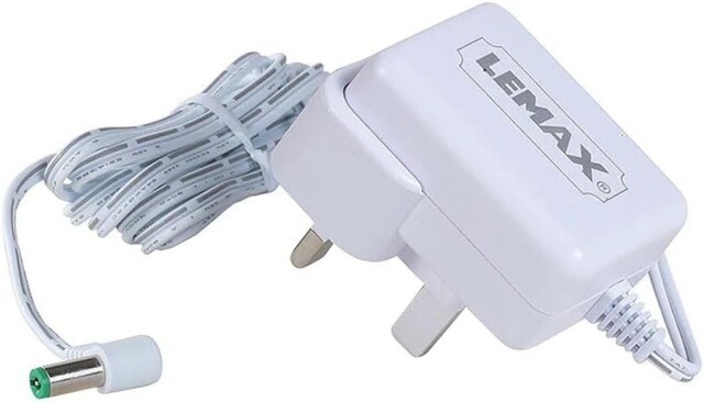 Lemax Uk Plug Power Adaptor 4.5v 550ma White 1-output