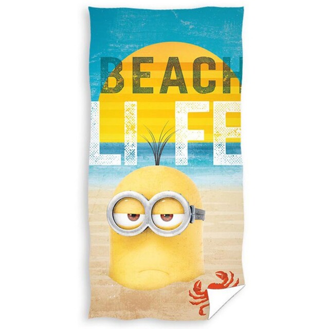 Minions Towel Official Velour Beach Towel Xmas Birthday Gift