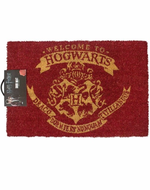 Harry Potter Coir Door Mat - Unisex Red - Official Merch