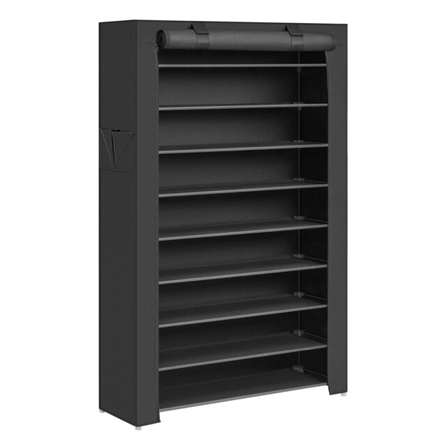 Songmics 10-tier Shoes Rack With Dustproof 10 Tier (28 X 88 X 160 Cm),