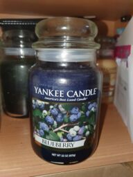 Yankee Candle Large Jar 22 Oz Blueberry - Rare Discontinued