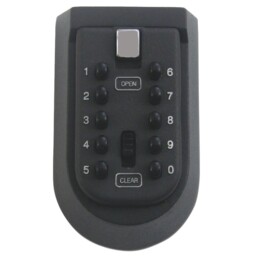 As6106 - Asec 6 Key Key Safe Complete With Cover - Black Boxed