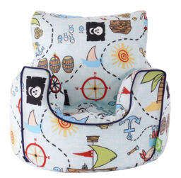 Cotton Pirate Island Bean Bag Arm Chair With Beans Toddler Size From