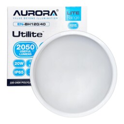 Aurora Led Wall & Ceiling Light 20w Ip65 Waterproof 22.1 Centimeters,