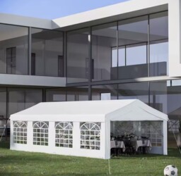 Outsunny 8m Gazebo Garden Marquee Canopy Party Carport Shelter Garage