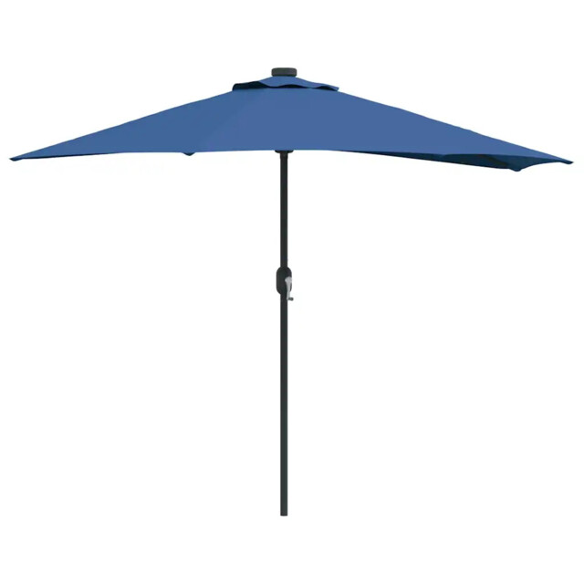 Garden Parasol Polyester And Steel Outdoor Shade Sun Umbrella Modern
